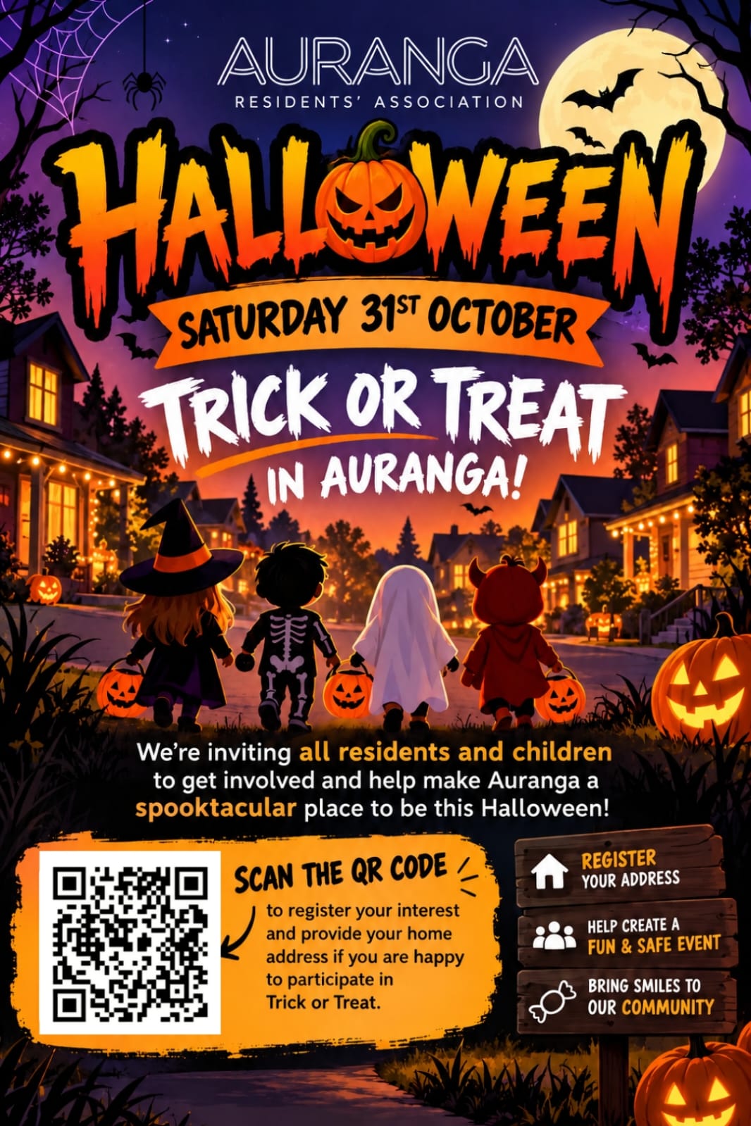 Trick or Treat in Auranga